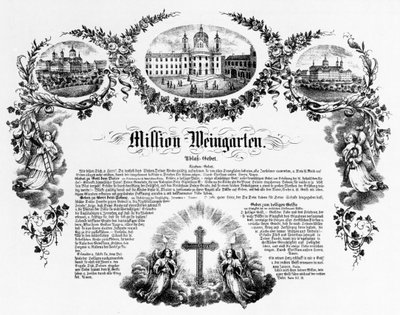 Mission Weingarten Indulgence Prayer by Joseph Bayer